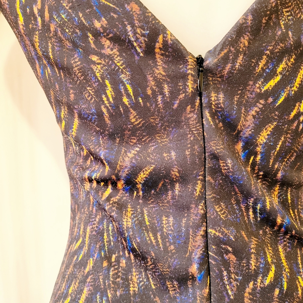 FORCAST Dress (s10) Multi Coloured Warm Tones - Picture 10 of 15
